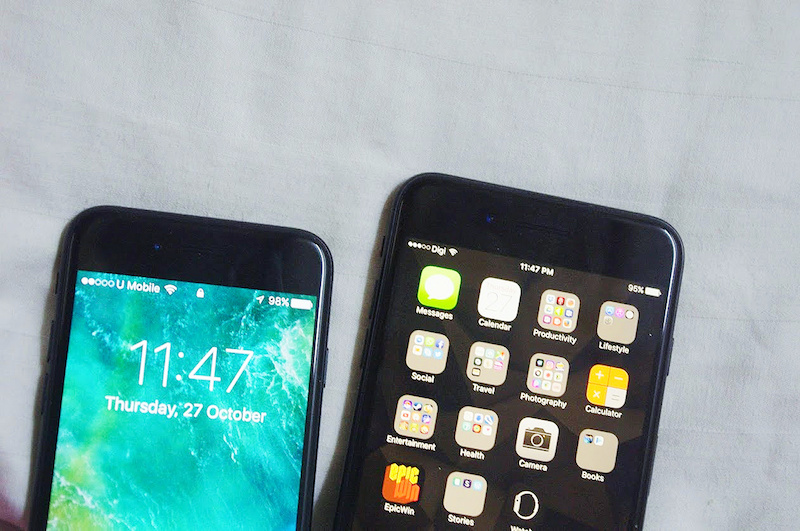 The new iPhone 7 and 7 Plus have a lot going for them. u00e2u20acu201d Picture by Erna Mahyuni