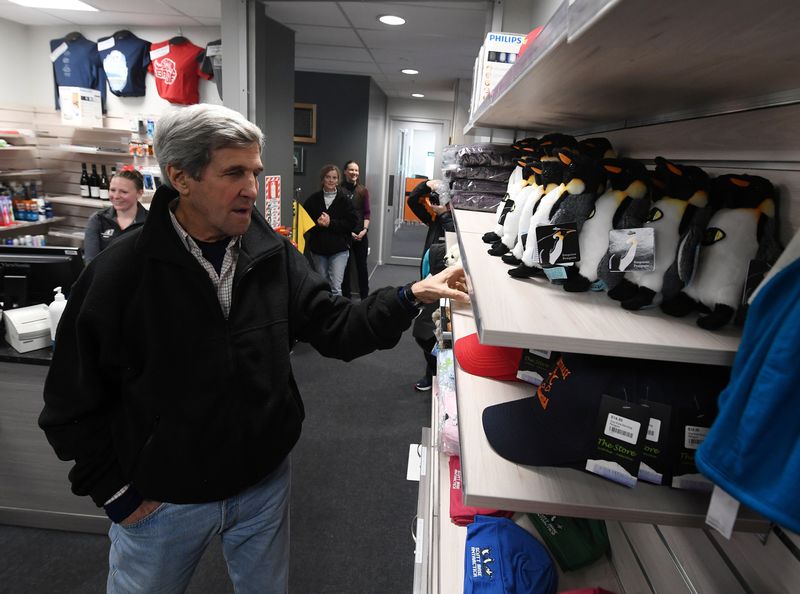 US Secretary of State John Kerry tours the New Zealand run Scott Base beside the Ross Sea in Antarctica on November 12, 2016. u00e2u20acu201d Reuters pic