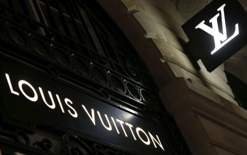 Logos of the Louis Vuitton brand are seen outside a Louis Vuitton store in Bordeaux, southwestern France, October 4, 2016. u00e2u20acu201d Reuters pic