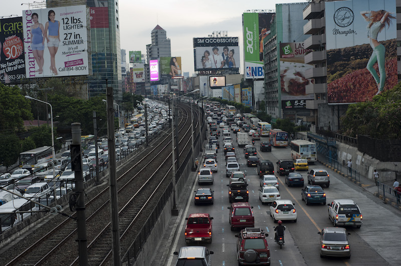Traffic in Manila, Philippines, May 22, 2014. u00e2u20acu201d NYT pic