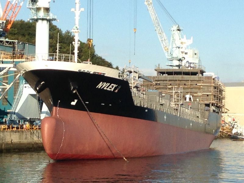 The Nylex 1Malaysia, Nylexu00e2u20acu2122s first purpose-built chemical tanker.