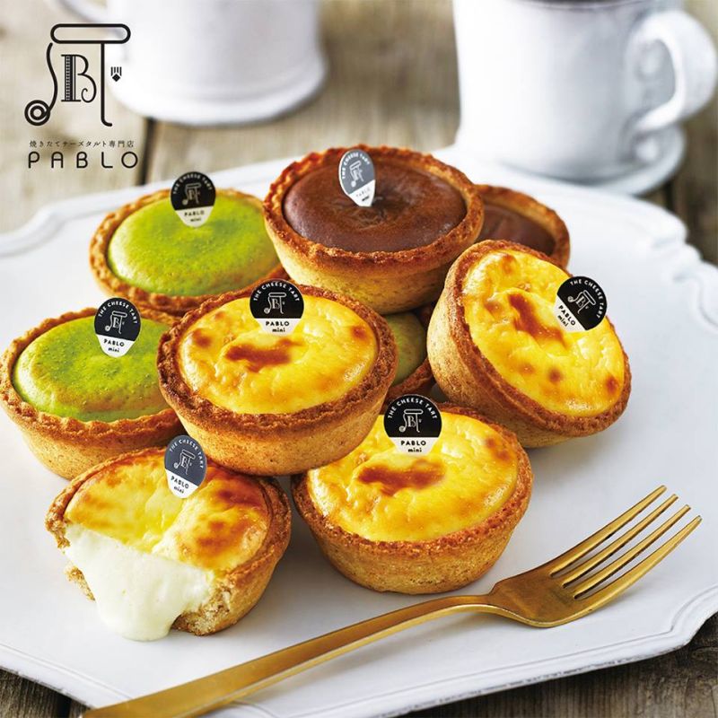 You will be able to grab the mini Pablo cheese tarts in original, Matcha or chocolate flavours.