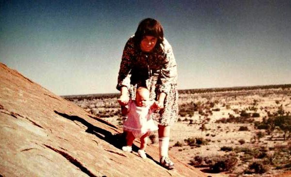 Lindy Chamberlain and Her Daughter, Azaria. Photo: Murderpedia