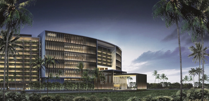 The Sanya Edition on Hainan Island will offer guests a 20,000 metre square u00e2u20acu02dcprivate oceanu00e2u20acu2122 overlooking the South China Sea. u00e2u20acu201d Handout via AFP 