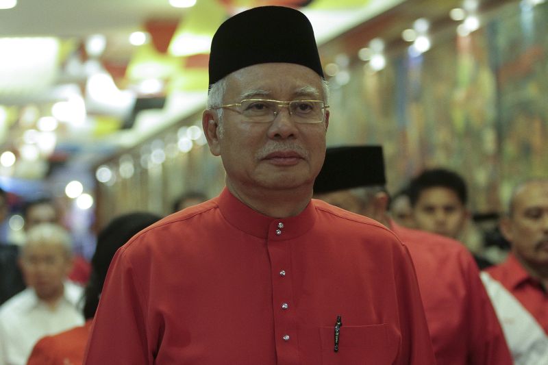 Datuk Seri Najib Razak is seen at PWTC during the 2016 Umno General Assembly in Kuala Lumpur, November 29, 2016. u00e2u20acu2022 Piture by Yusof Mat Isa