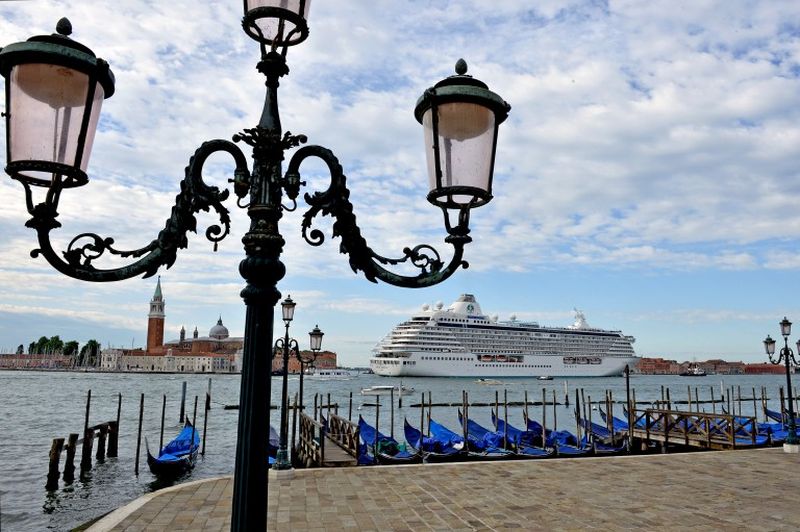 This past summer, Unesco urged the Italian government to ban large cruise liners from docking in Venice, or risk being put on the UN's u00e2u20acu02dcendangered list.u00e2u20acu2122 u00e2u20acu2022 AFP pic