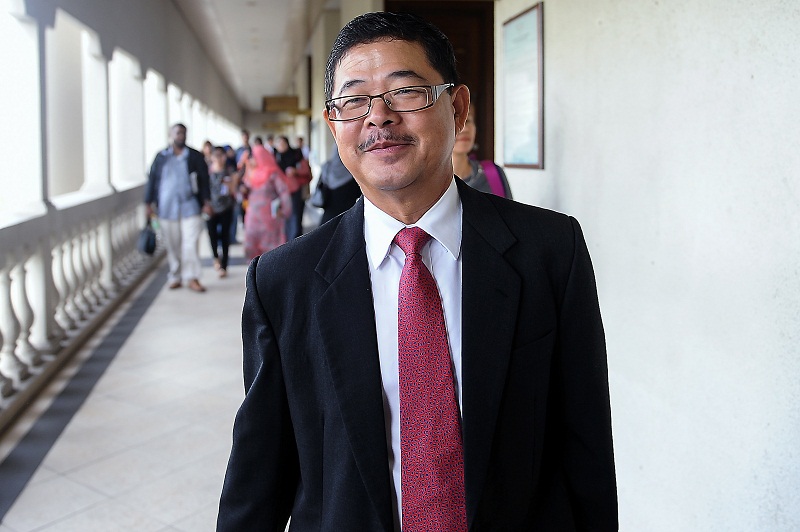 Former Kuala Lumpur CID chief Datuk Ku Chin Wah at the Sessions Court in Kuala Lumpur December 2, 2016. u00e2u20acu201d Bernama pic