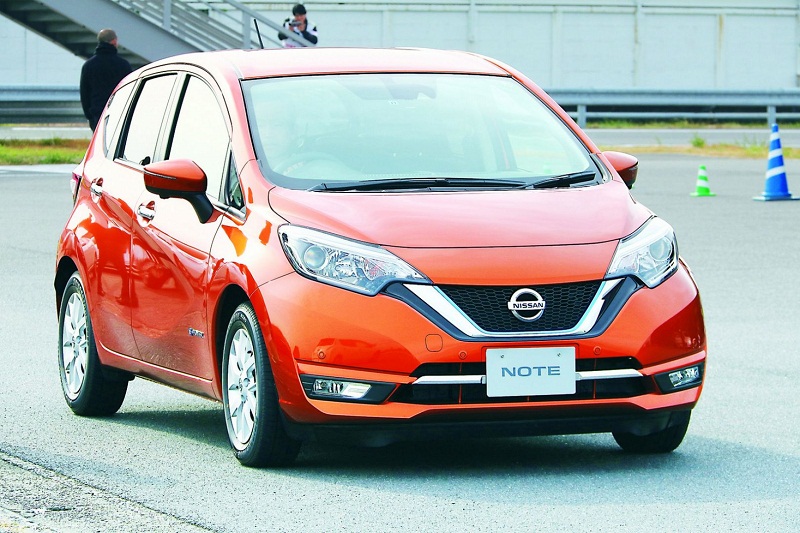 Unlike normal EVs, the Nissan has a lithium-ion battery so small it could only run a hair dryer for a little over an hour. So to keep going, the Note E-Power uses a 1.2-litre engine as a mobile generator.