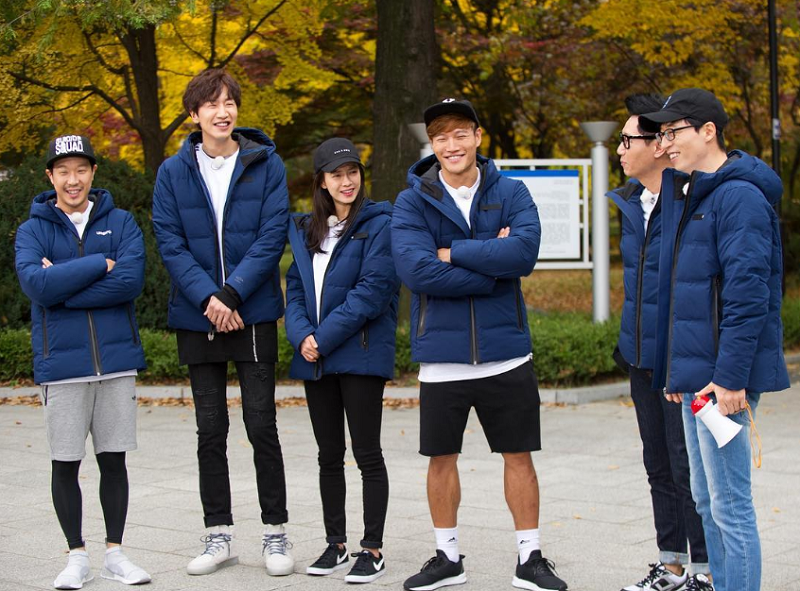 The cast of South Koreau00e2u20acu2122s hit variety show u00e2u20acu02dcRunning Manu00e2u20acu2122. u00e2u20acu201d Picture via Instagram/RunningMan SBS