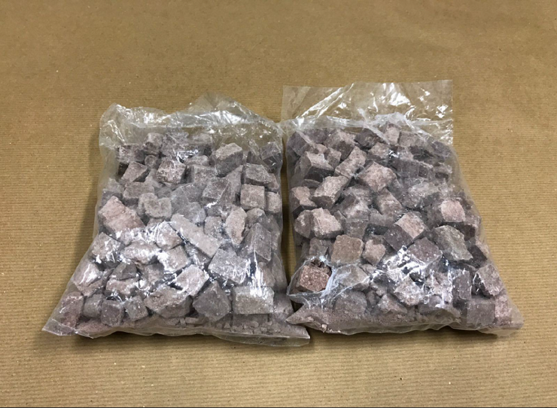 Some 900g of heroin were found hidden in the underwear of a motorcyclist at Tuas checkpoint on Dec 21, 2016. u00e2u20acu201d Picture courtesy of CNB via TODAY