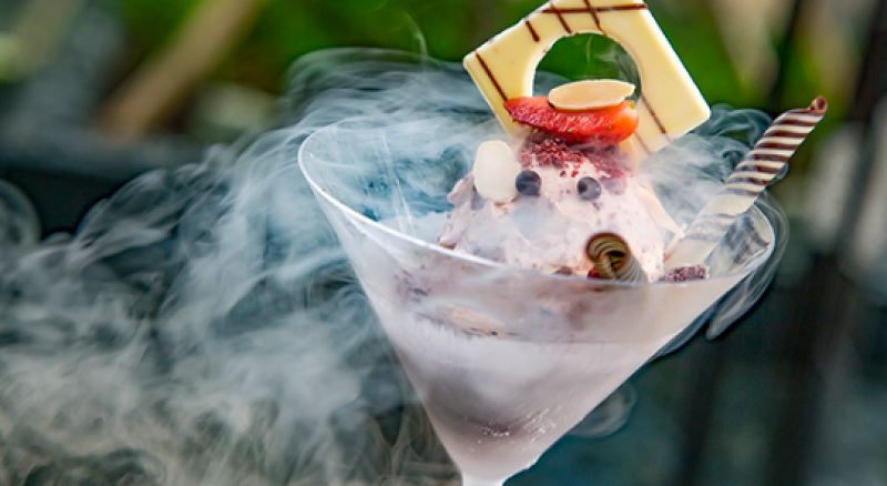To end the New Year with a bang, Diners can feast on the Nitrogen Ice-Cream at PARKROYAL on Pickering's Lime Restaurant. — Picture courtesy of Parkroyal on Pickering/TODAY