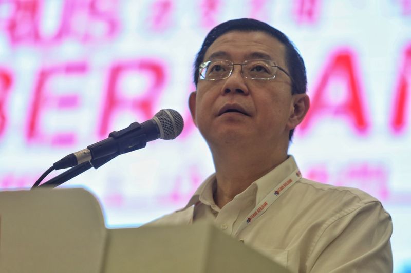 DAP secretary-general Lim Guan Eng speaking at the DAP National Conference 2016 in Shah Alam, December 4, 2016. u00e2u20acu201d Picture by Saw Siow Feng