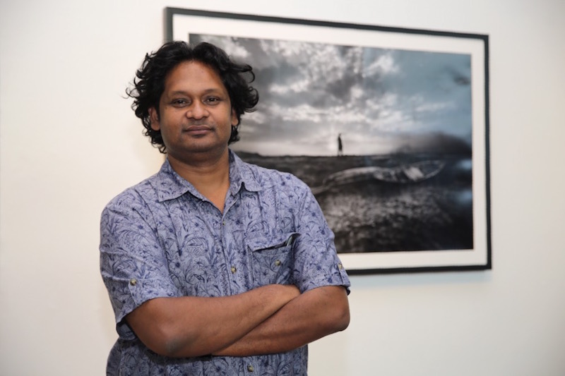 Photographer Saiful Huq Omi poses during the launch of u00e2u20acu02dcNo. 136: A Rohingya Photography Exhibitionu00e2u20acu2122 in Kuala Lumpur December 16, 2016. u00e2u20acu201d Picture by Choo Choy May