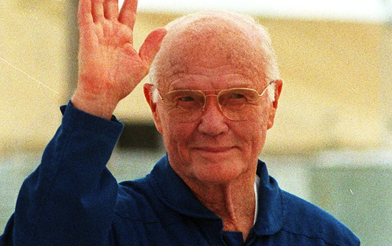 US Senator and astronaut John Glenn in 1998. u00e2u20acu201d AFP pic
