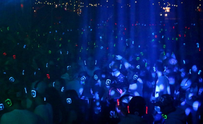 Silent Disco NYE party promises to be innovative and alternative, perfect for hipsters looking for a good time away from the crowds. — TODAY pic