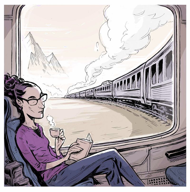 Taking a vacation by train can be a fun way to spend some time off, with packages ranging from frugal Amtrak trips in the US to 21-day luxury rides from Beijing to Moscow. u00e2u20acu2022 Illustration by Lars Leetaru/The New York Times