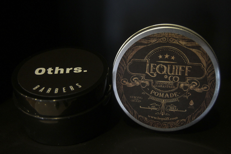 Othrs’ own pomade brand retails at RM35. — Picture by Yusof Mat Isa