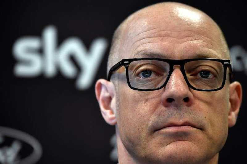 Sky cycling team manager Sir Dave Brailsford takes part in a press conference of the Sky cycling team at his hotel in Port-en-Bessin-Huppain, Normandy June 30, 2016. u00e2u20acu201d AFP pic
