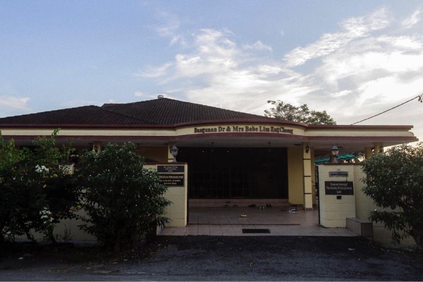 The front of the Caring Hands home is pictured in Ipoh. u00e2u20acu201d Picture by Yusof Mat Isa