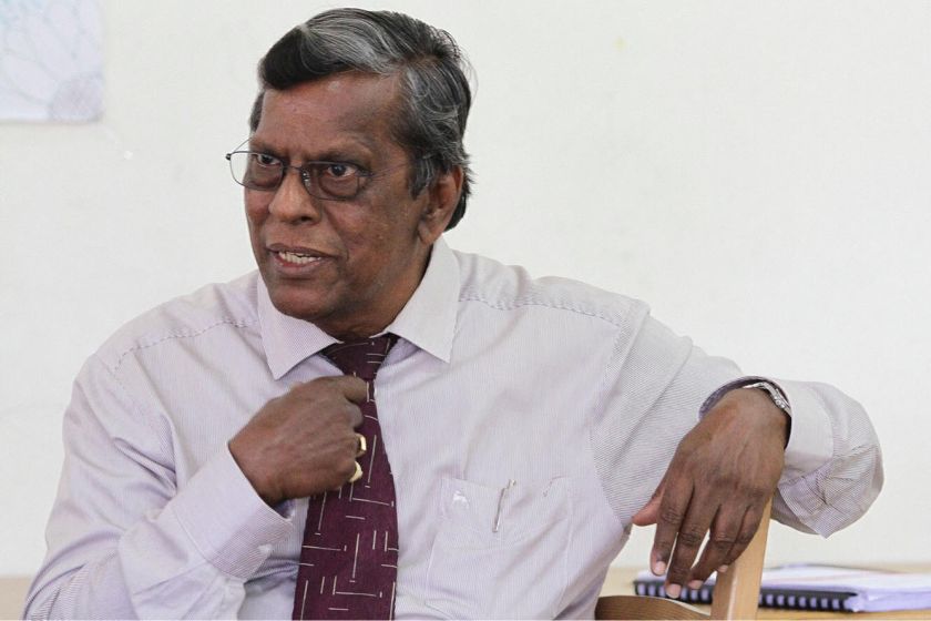 Dr Subramaniam Suppiah, secretary of the Society of Caring Hands. says those responsible for the abuse of the girls should be punished. — Picture by Yusof Mat Isa