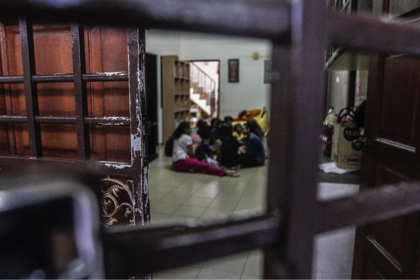 The girls at the Caring Hands home in Ipoh talk about their decade-long abuse under the previous caretakers. u00e2u20acu201d Picture by Yusof Mat Isa