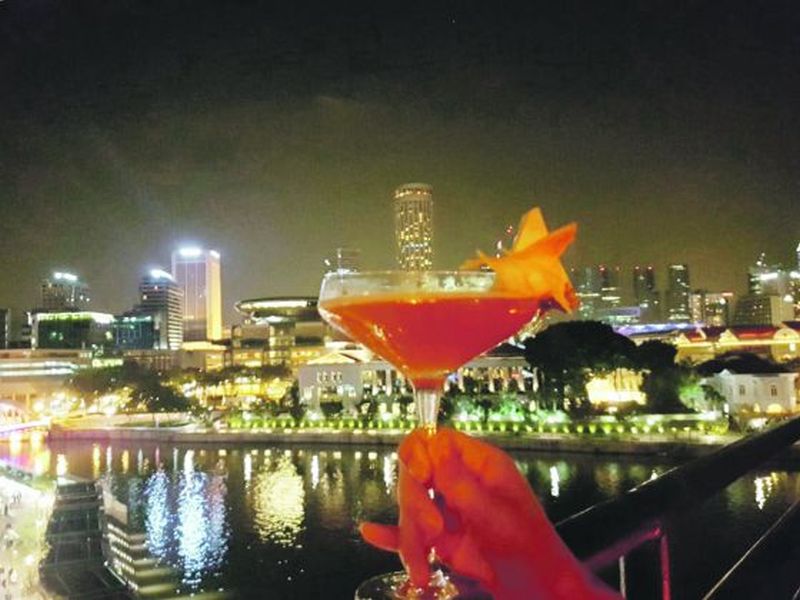 Braci: Enjoy the panaromic view of the marina area while sipping on Spicy Sherry. u00e2u20acu2022 Picture by Tiffany Chen/TODAY