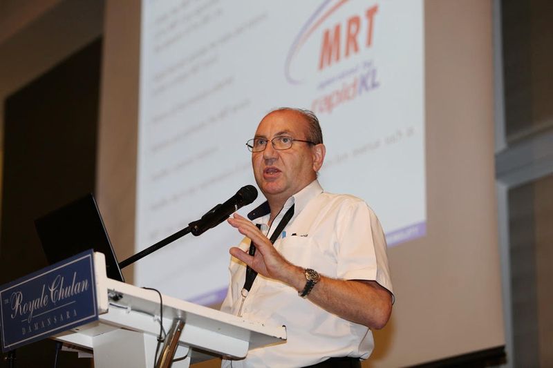 Project director for the Sungai Buloh-Kajang (SBK) line Marcus Karakashian. u00e2u20acu201d Picture by Choo Choy May
