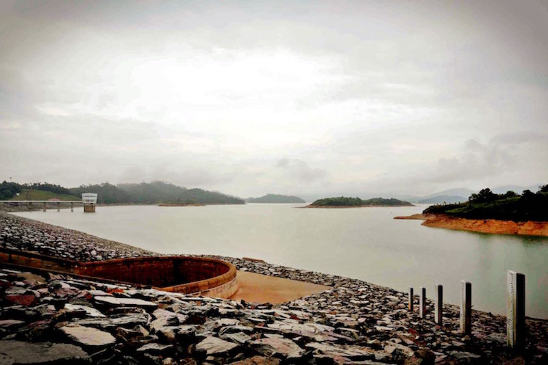 The Linggiu Reservoir in Johor Baru. u00e2u20acu201d TODAY file pic