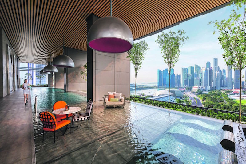 The JW Marriott Hotel Singapore South Beach is located in the Raffles City area. u00e2u20acu201d Handout via TODAY