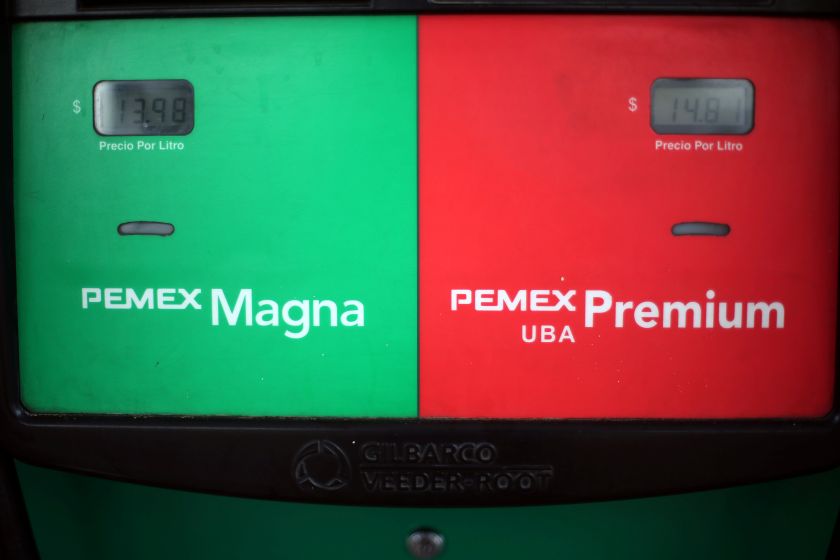 Prices are seen displayed on fuel pumps at a Pemex gas station in Mexico City December 29, 2016. u00e2u20acu201d Reuters pic