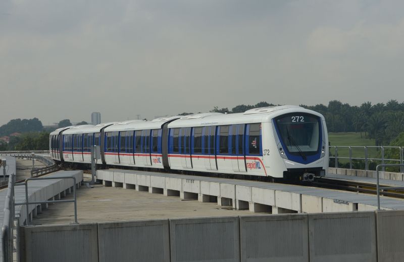 Prasarana Malaysia Bhd introduced today the u00e2u20acu02dcnew generationu00e2u20acu2122 four-coach trains. u00e2u20acu201d Picture by Saw Siow Feng