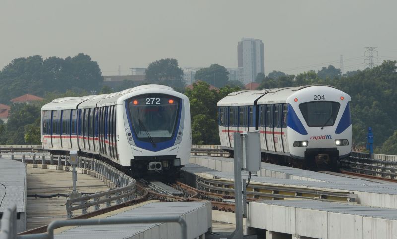 Prasarana Malaysia Bhd introduced today the u00e2u20acu02dcnew generationu00e2u20acu2122 four-coach trains. u00e2u20acu201d Picture by Saw Siow Feng