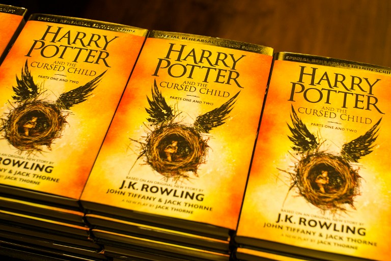 'Harry Potter and the Cursed Child' was the best-selling book of the year on Amazon. u00e2u20acu201d AFP pic