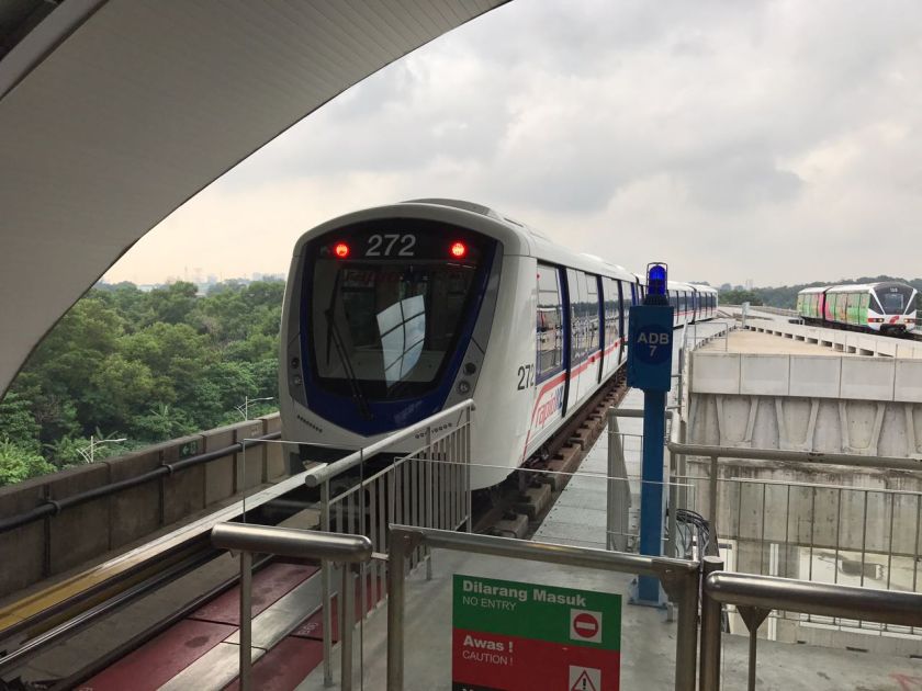 Rapid Rail Sdn Bhd chief executive Datuk Ir Zohari Sulaiman said Prasarana spent RM577.5 million to purchase 14 of said trains which will be introduced gradually. u00e2u20acu201d Picture courtesy of Prasarana Malaysia Bhd