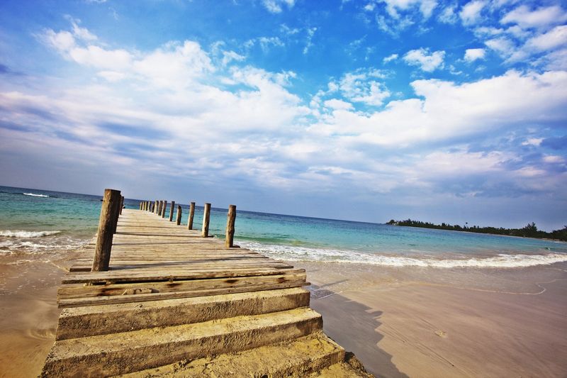 Runaway Bay is one of Jamaica's most beautiful beaches. u00e2u20acu201d AFP pic