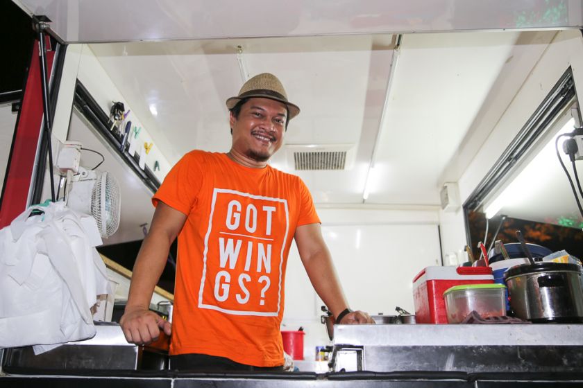 Noor Firdaus Abu Mansor wants a single-permit system which he says will help the food truck business grow. — Picture by Yusof Mat Isa