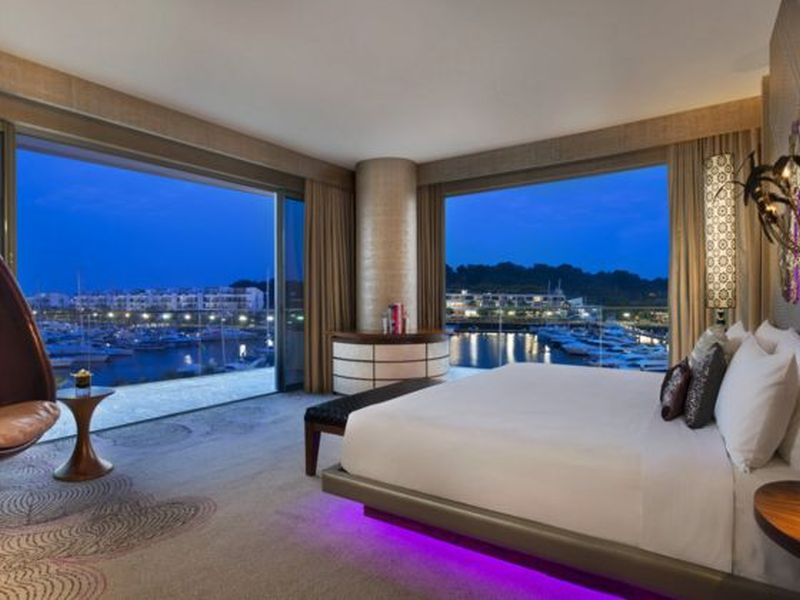 Staycation bookings at W Singapore-Sentosa Cove have risen about 10 per cent, compared with the same period last year. u00e2u20acu2022 Picture courtesy of W Singapore-Sentosa Cove/TODAY