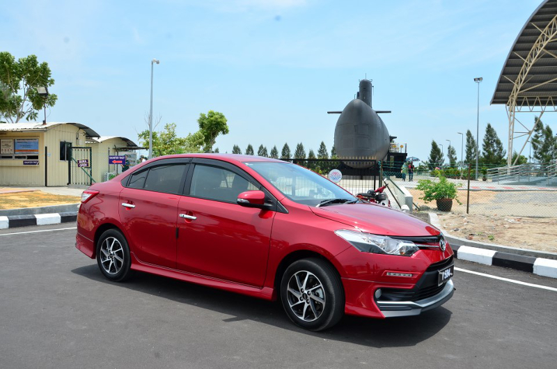 A look at the new 2016 Vios. u00e2u20acu201d Picture by YS Khong