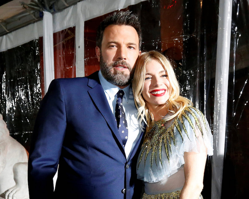 Ben Affleck and Sienna Miller at the premiere of u00e2u20acu02dcLive by Nightu00e2u20acu2122 in Hollywood, California, January 9, 2017. u00e2u20acu201d Reuters pic