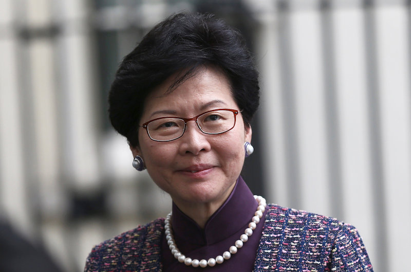 Hong Kongu00e2u20acu2122s Chief Secretary for Administration, Carrie Lam, leaves after meeting with Britainu00e2u20acu2122s Chancellor of the Exchequer, Philip Hammond, at number 11 Downing Street in London September 26, 2016. u00e2u20acu201d Reuters pic