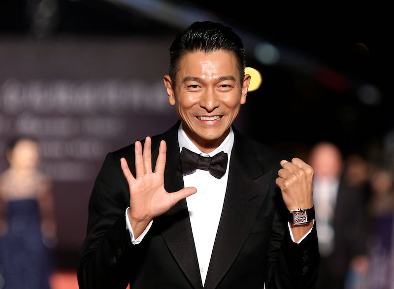 Andy Lau poses for photographers on the red carpet at the 50th Golden Horse Film Awards in Taipei November 23, 2013. u00e2u20acu201d Reuters pic