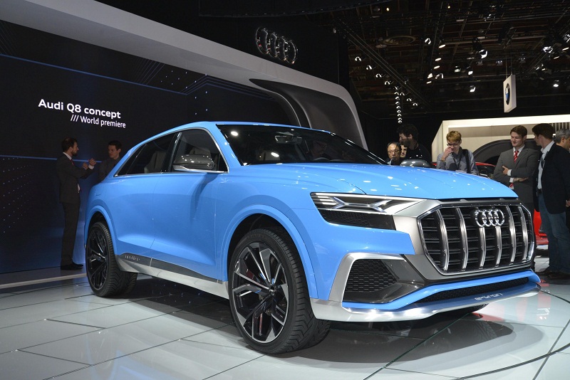 Audi Q8 Concept at NAIAS 2017. u00e2u20acu201d Picture courtesy of Newspress USA