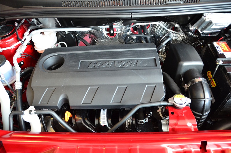 The Haval H1’s engine code is 4G15, which suggests a Mitsubishi origin.