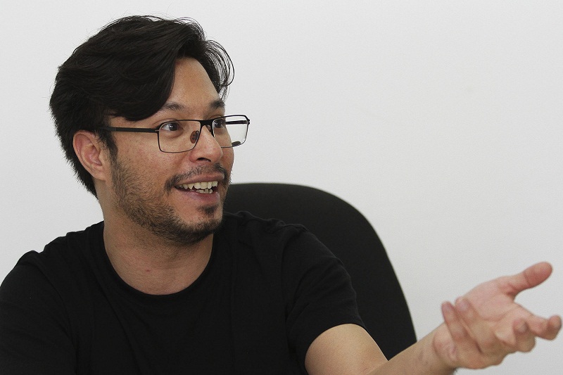 Dego founder and CEO Nabil Feisal Bamadhaj speaks during an interview with Malay Mail Online in Kuala Lumpur January 26, 2017. u00e2u20acu201d Picture by Yusof Mat Isa