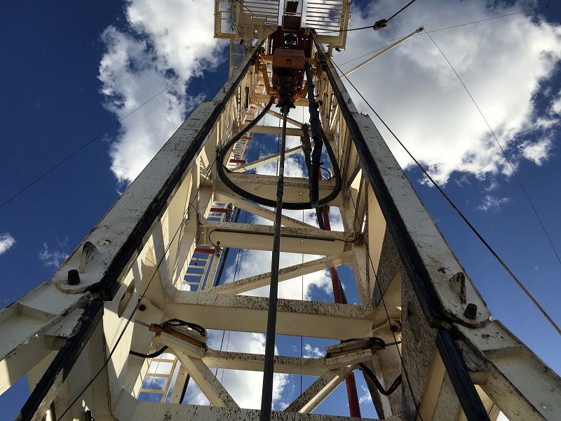 The Elevation Resources drilling rig is shown at the Permian Basin drilling site in Andrews County, Texas in this photo taken May 16, 2016.  u00e2u20acu201d Reuters pic