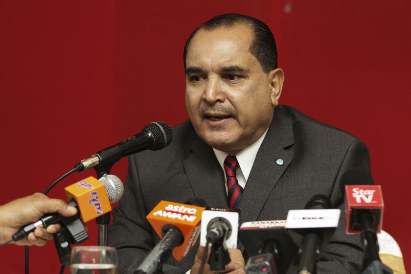 Transparency International Malaysia President Datuk Akhbar Satar speaks during a press conference in Kuala Lumpur on January 25, 2017. u00e2u20acu201d Picture by Yusof Mat Isa
