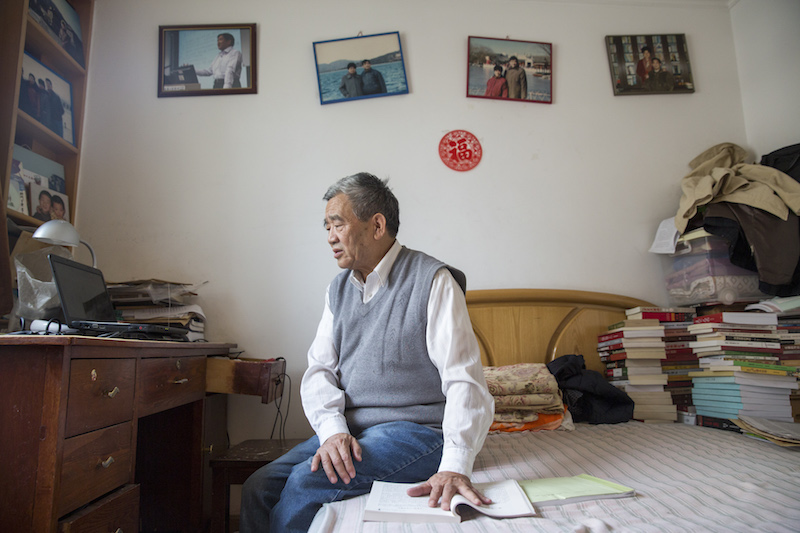 Yang Jisheng, a noted chronicler of the Mao era in China, in Beijing, October 14, 2013. u00e2u20acu201d Picture by Sim Chi Yin/The New York Times