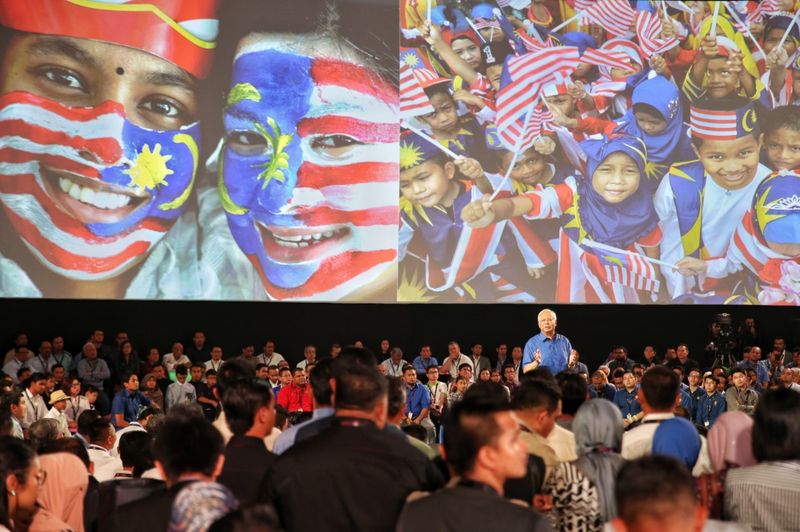 Prime Minister Datuk Seri Najib Razak speaking during the session to obtain input on the National Transformation 2050 (TN50) programme, at Universiti Malaya, January 19, 2017. u00e2u20acu201d Picture by Saw Siow Feng