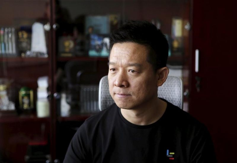 Jia Yueting, co-founder and head of Le Holdings Co Ltd, also known as LeEco and formerly as LeTV, looks at a screen in his office at LeEco headquarters in Beijing. u00e2u20acu201d Reuters pic