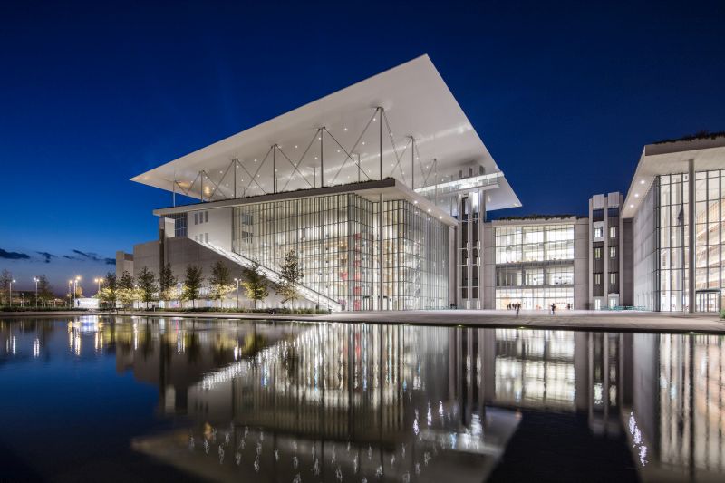 The Stavros Niarchos Foundation Cultural Center in Athens, Greece, November 17, 2016. Prices have dropped, but the Greek debt crisis has not dampened Athens’s thriving arts scene. ― Picture by Andreas Meichsner/The New York Times